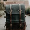 Retro Canvas Backpack – Vintage Explorer Style